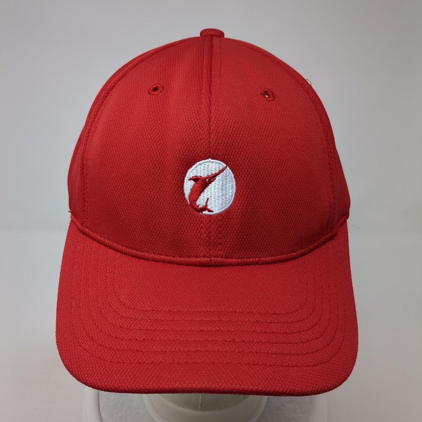 Swan Hunter Slideback Baseball Cap Red One Size Adjustable Embroidered Legendary