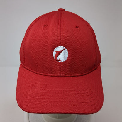 Swan Hunter Slideback Baseball Cap Red One Size Adjustable Embroidered Legendary