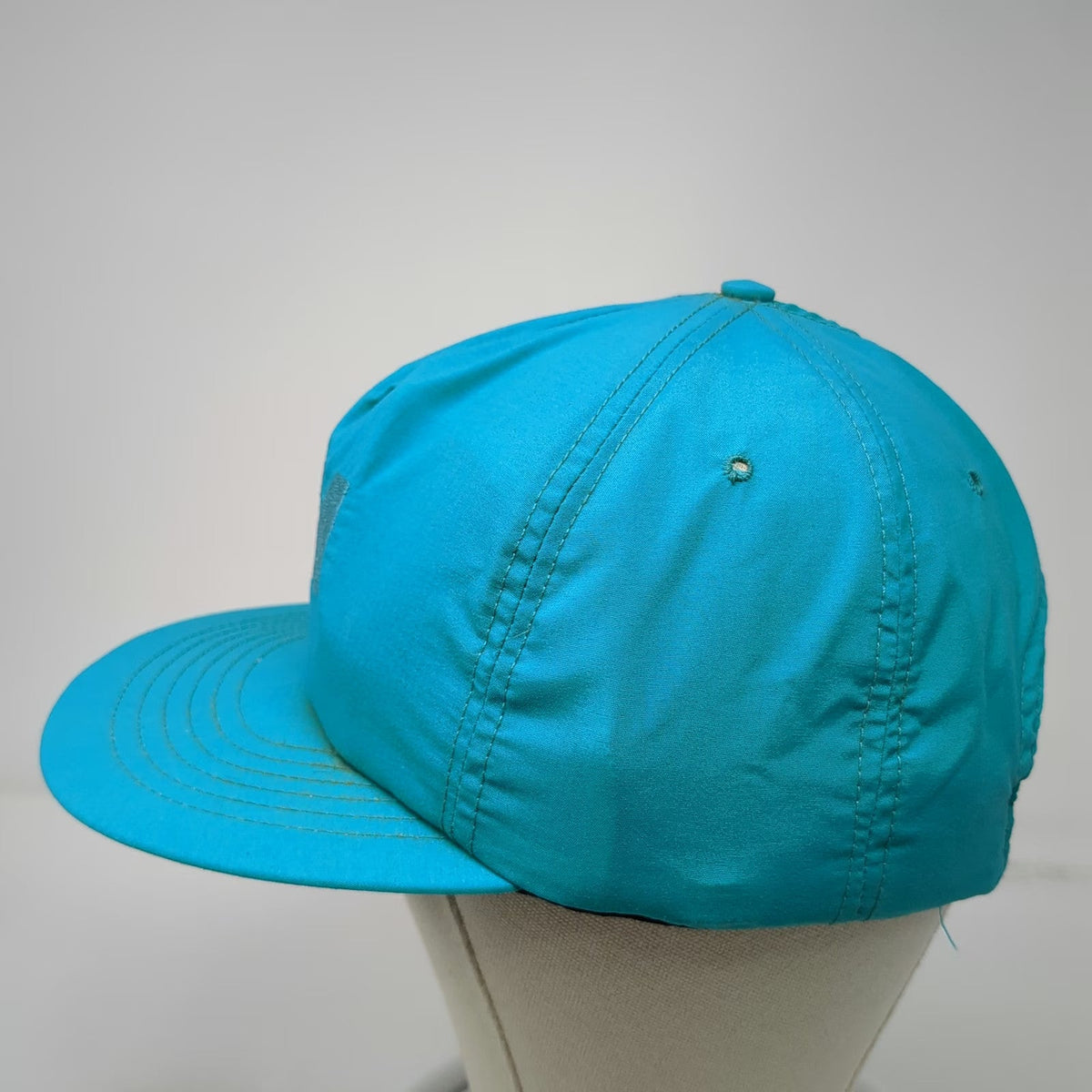 Cap America 5 Panel Blue One Size Snapback Hat 3M Logo Tonal Lightweight Promo