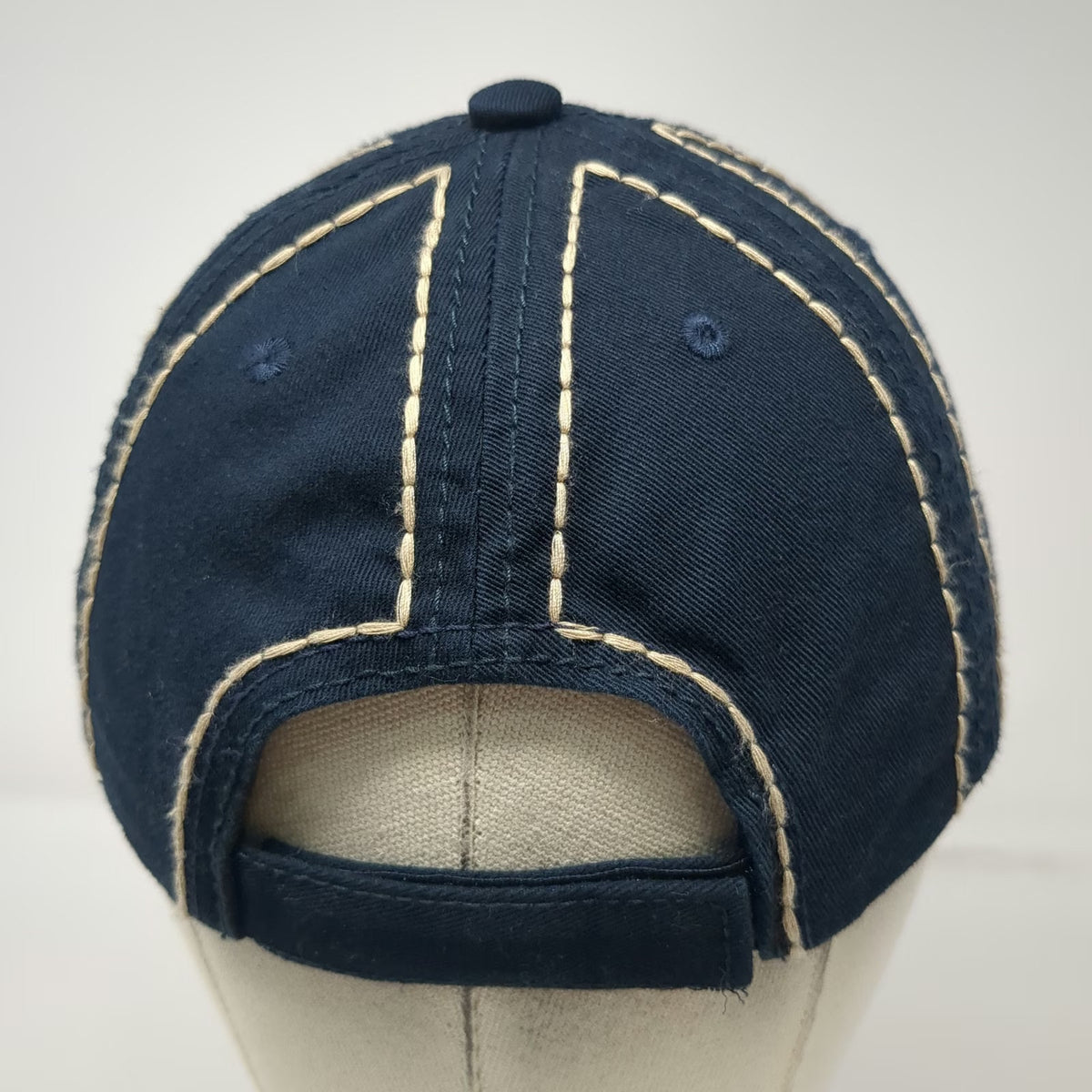Blue Baseball Cap One Size Australia Souvenir Embroidered Contrast Stitching Hat
