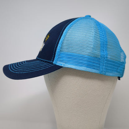 Grand Sportswear Baseball Cap Blue One Size Sun Valley Tennis Mesh Back Logo Hat