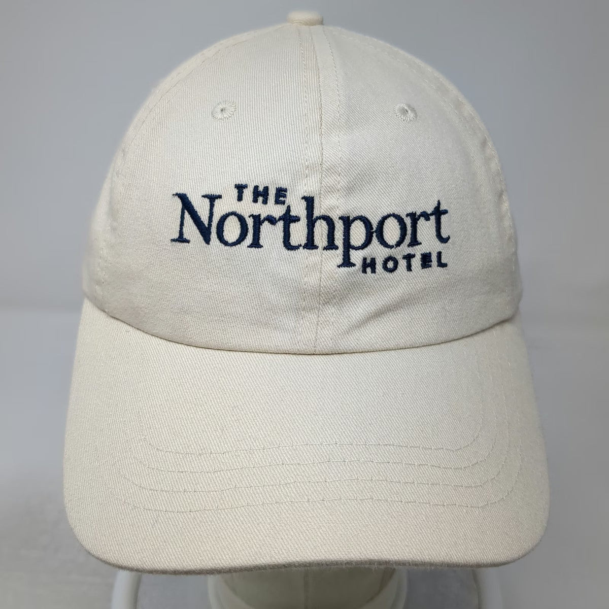 Cap America Baseball Cap Beige One Size The Northport Hotel Long Island Hat