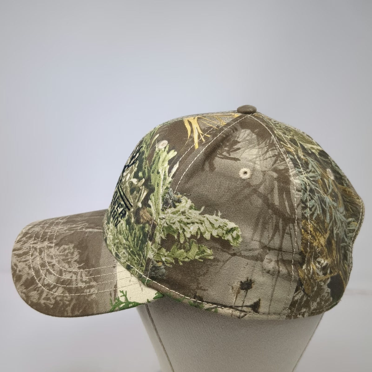 Mule Deer Foundation Baseball Cap Brown One Size Camo MDF Strapback Hat