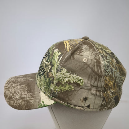 Mule Deer Foundation Baseball Cap Brown One Size Camo MDF Strapback Hat