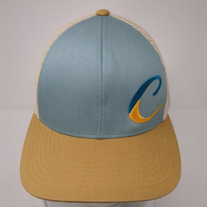 Pacific Headwear Snapback Trucker Hat Multicolor One Size Adjustable Mesh Back