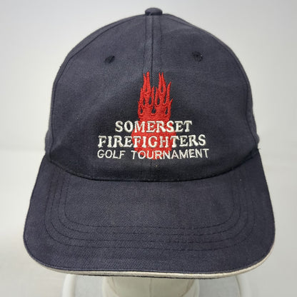 Toppers Somerset Firefighters Golf Tournament 2004 Gray Baseball Cap OSFM Hat