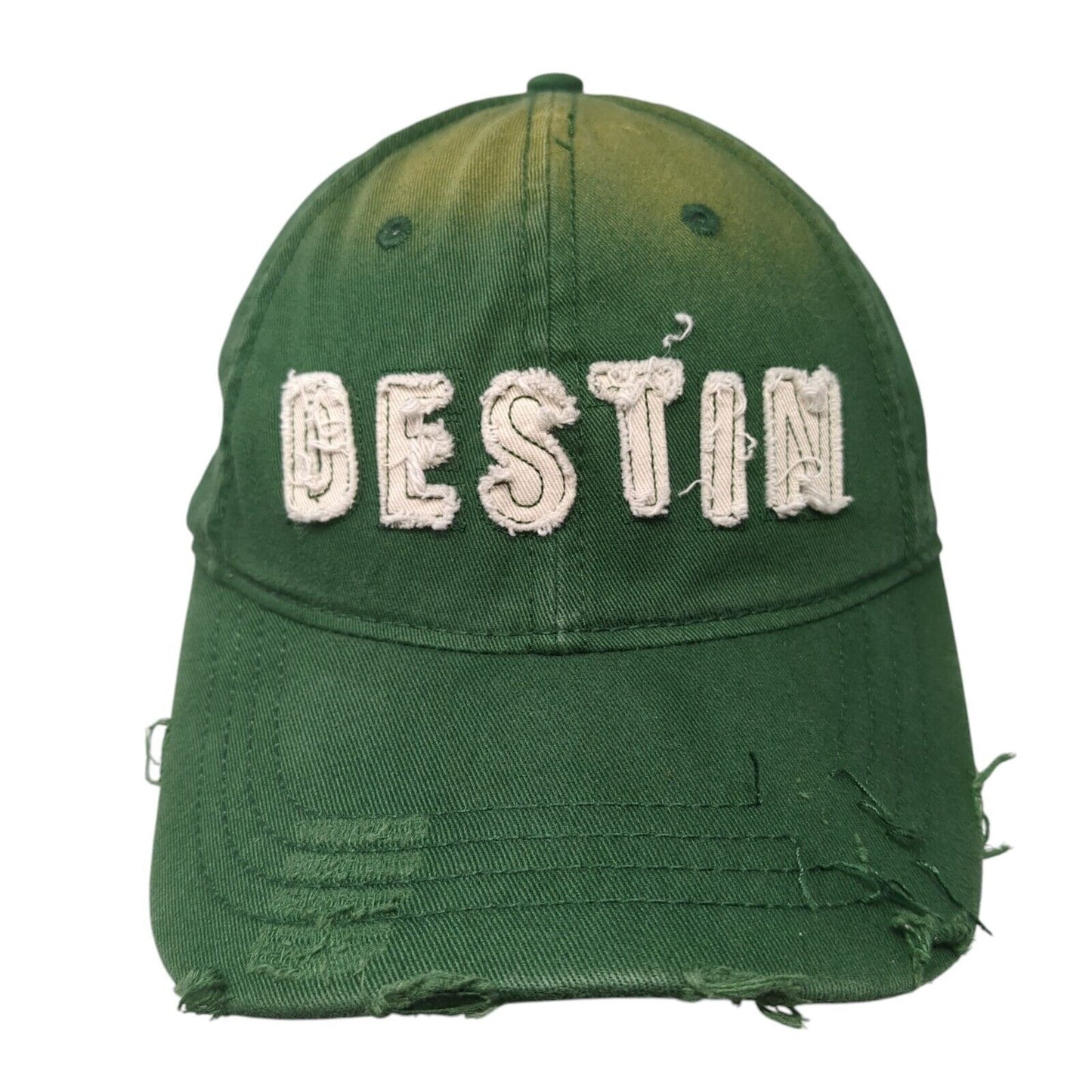 Bestin Strapback Hat Green One Size Adjustable Marco Destin 6 Panel