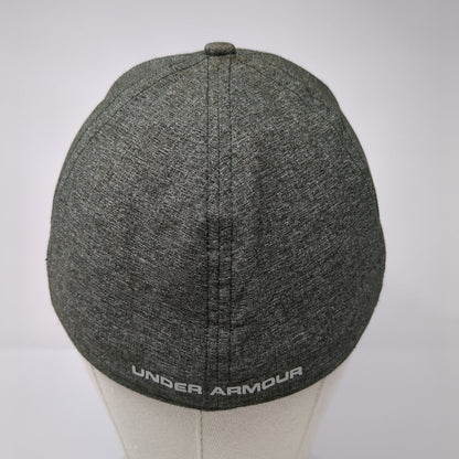 Under Armour Fitted Hat Green L/XL Classic Fit Coldswitch 6 Panel Polyester