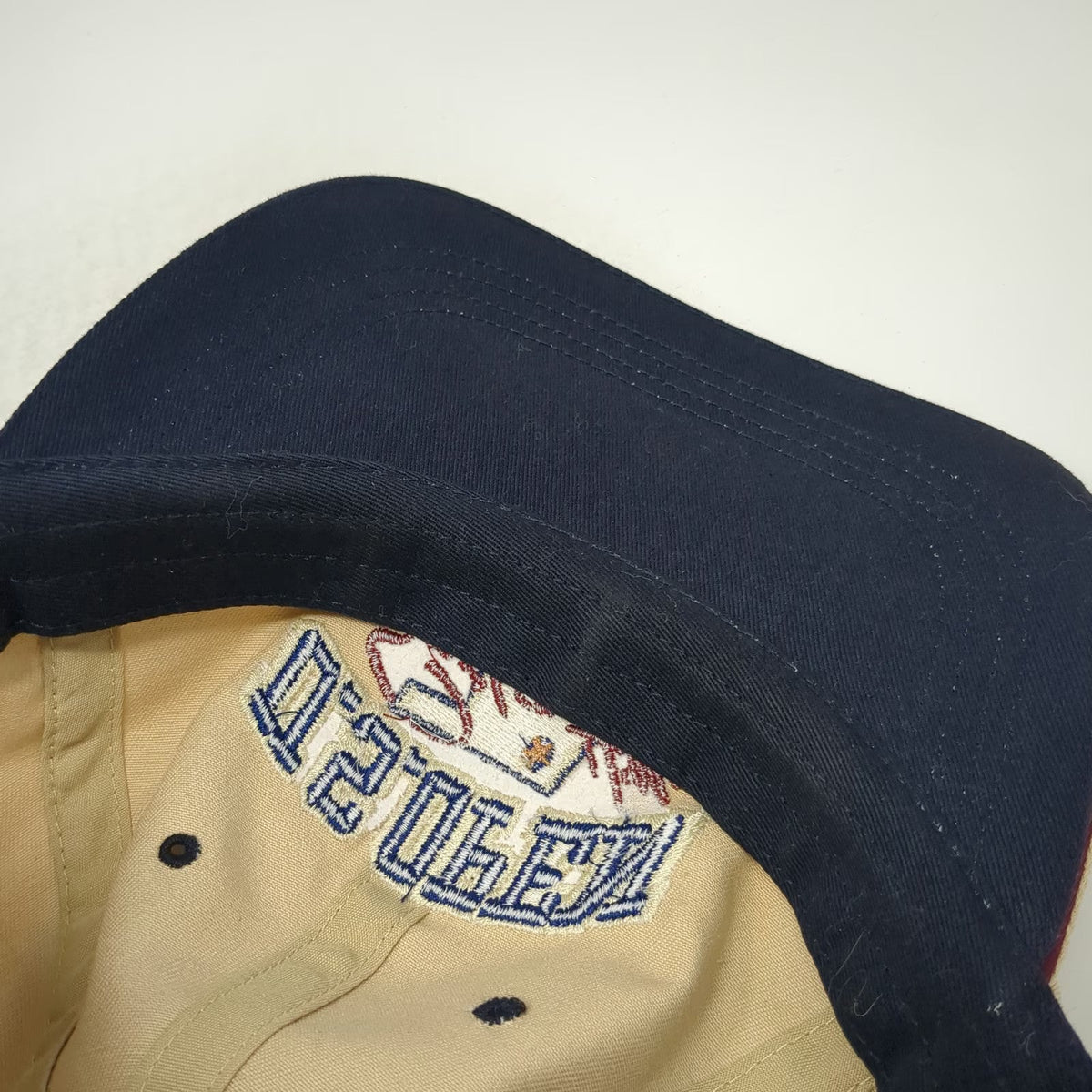 Ahead US Open 2001 Southern Hills Golf Oklahoma Beige Baseball Cap Hat Vintage