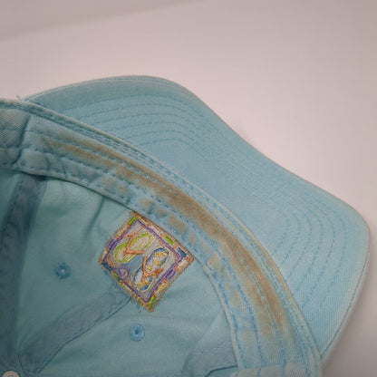 St. Augustine Strapback Baseball Cap Blue One Size Adjustable Embroidered