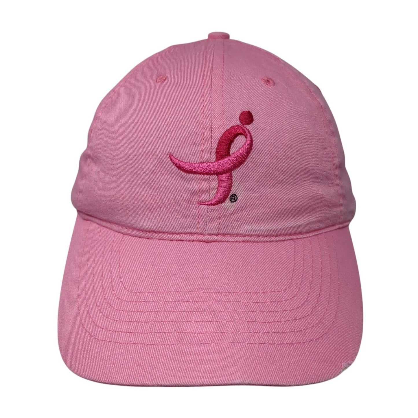 Pink Ribbon Strapback Hat Pink One Size NAPA All Out For The Cure