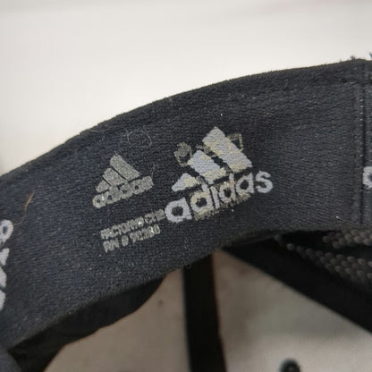 Adidas Baseball Cap Black XL Mesh Tonal Logo Flexfit Performance Athletic Hat
