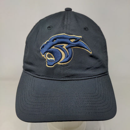 The Game Slideback Hat Embroidered Cat Logo Polyester Blend OSFM Black