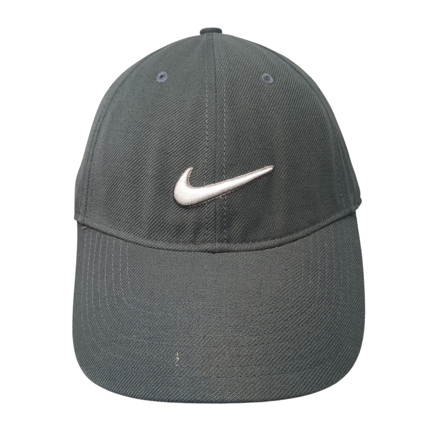 Nike Legacy91 Strapback Hat Gray One Size Adjustable Swoosh Embroidered