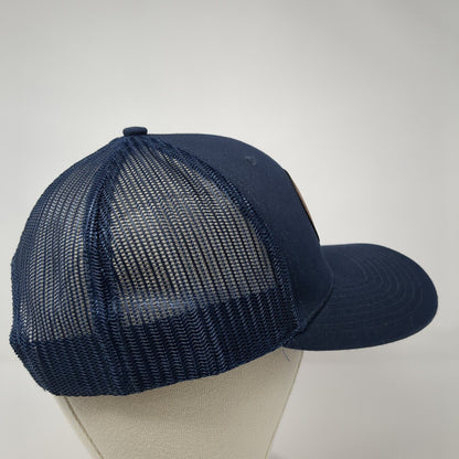 Fungi For Ager Snapback Trucker Hat Blue OS Adjustable Mesh Back Richardson