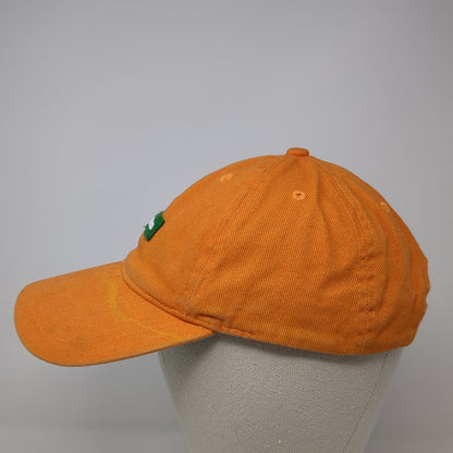 Heineken Strapback Baseball Cap Orange One Size Adjustable Embroidered 6 Panel