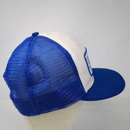 The Winner Trucker Hat Blue Vintage US-Home America Calls Us Home Snapback Mesh