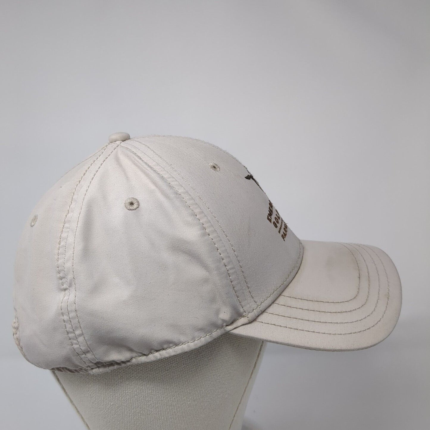 Emerald Canyon Golf Course Slideback Hat Tan One Size Adjustable Dpc