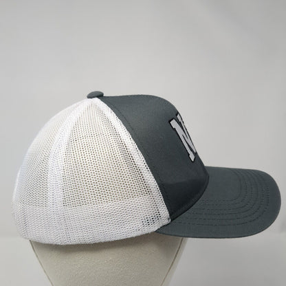 NB Snapback Mesh Back Trucker Hat Gray Youth One Size Pacific Headwear