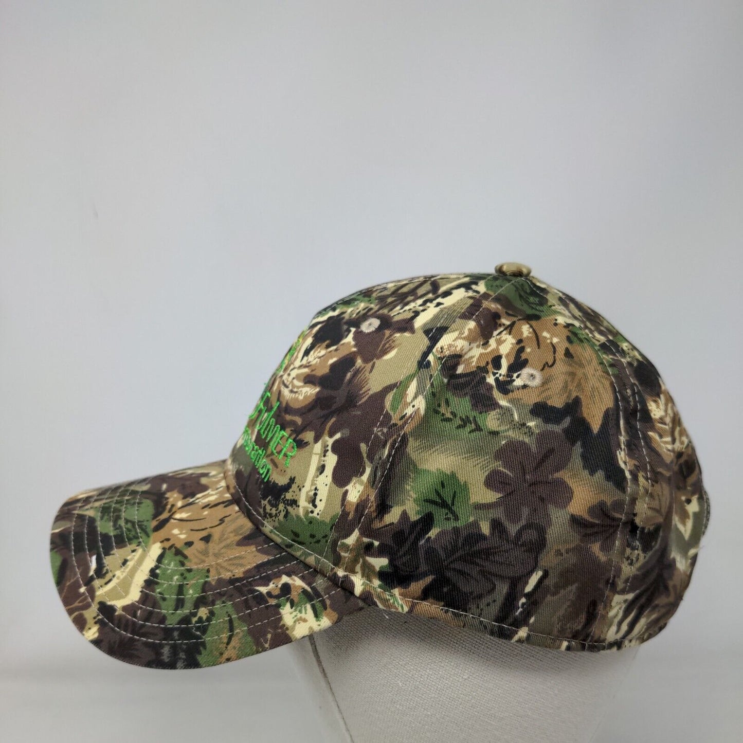 Carroll Fulmer Logistics Strapback Hat Camo OSFM Embroidered Otto