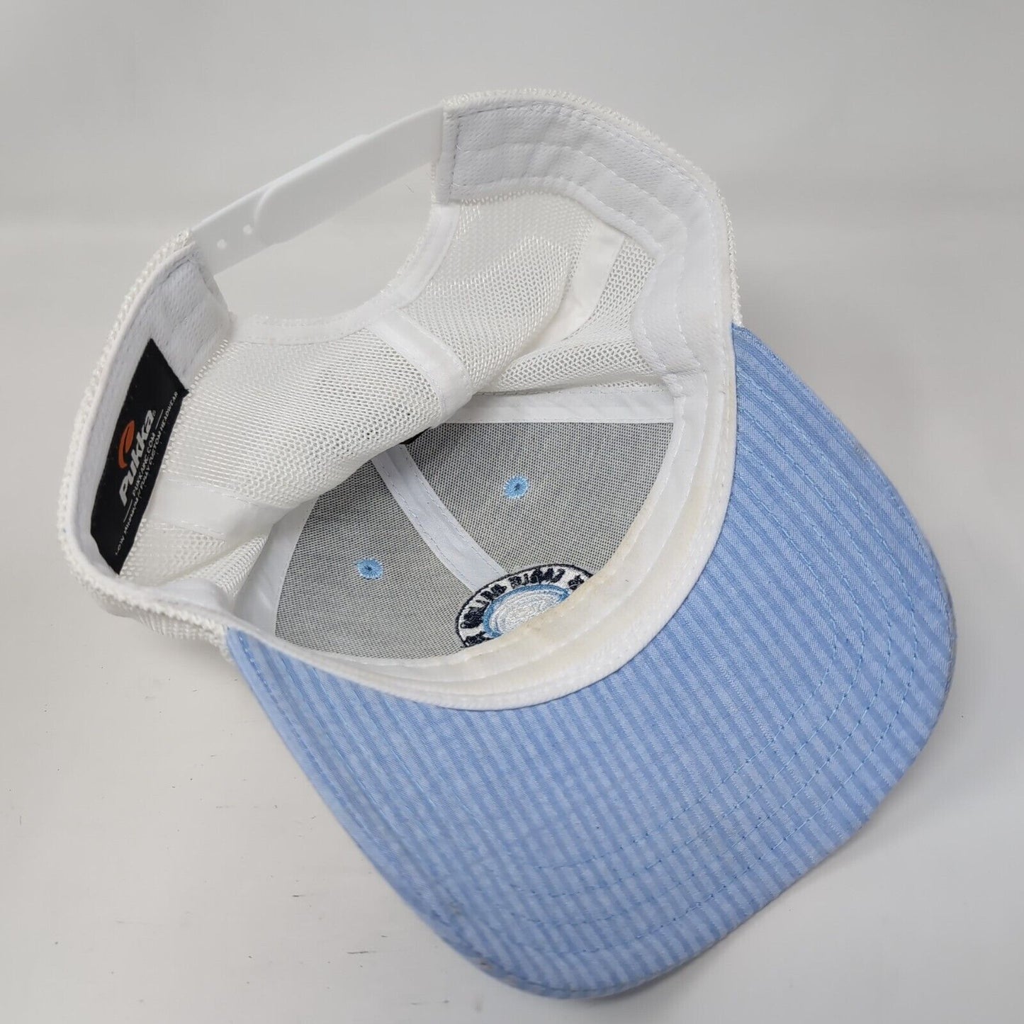 Eagle Valley Golf Course 1978 Snapback Trucker Hat Blue OS Adjustable Pukka