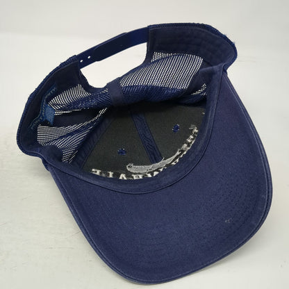 Port Authority Blue One Size Trucker Hat Salty Whale Guesthouse Mesh Snapback
