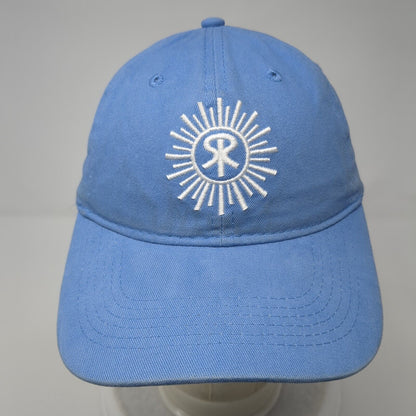 Port & Company Slideback Hat Blue One Size Adjustable Embroidered Logo