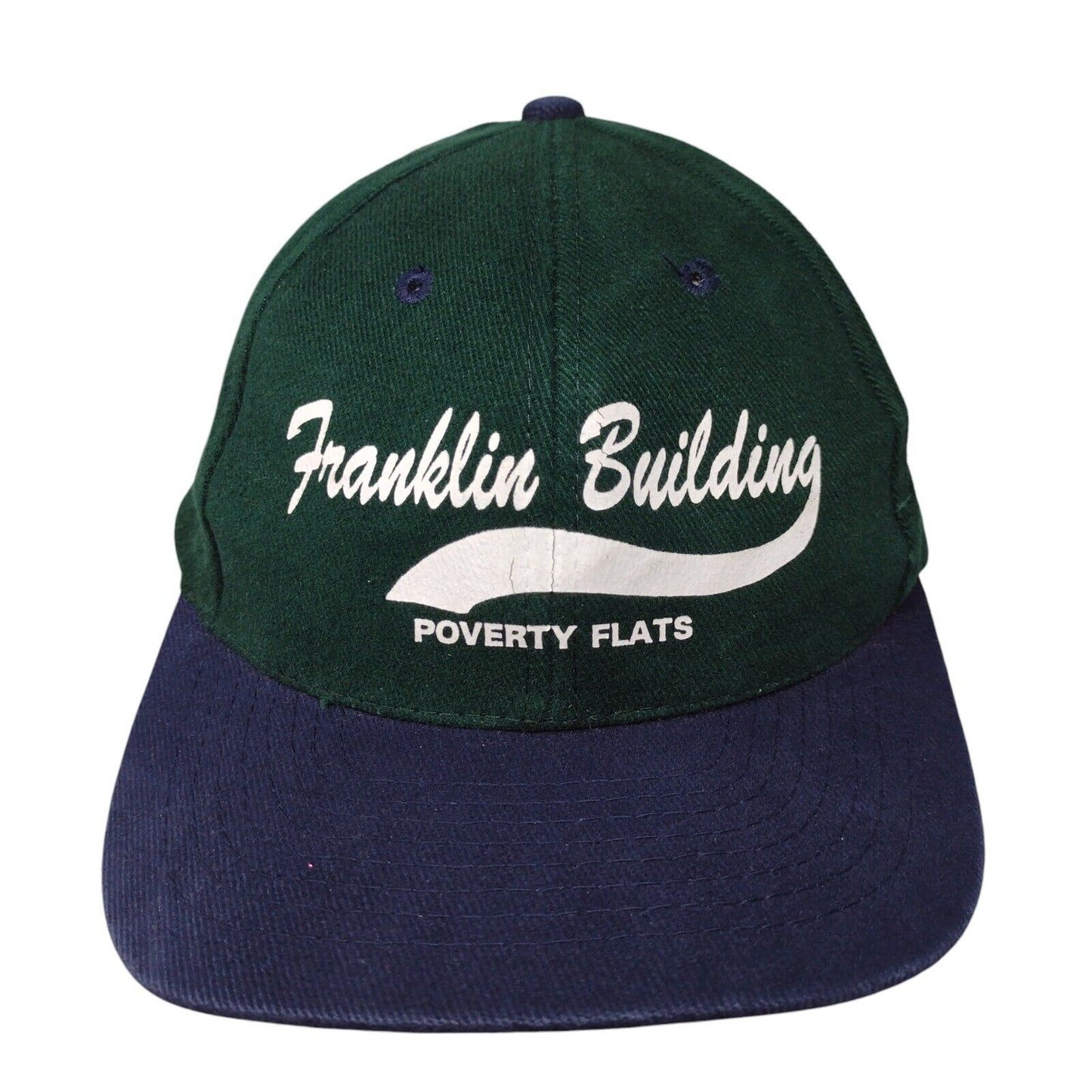 Franklin Building Poverty Flats Slideback Hat Multi OSFA Colorblock Otto