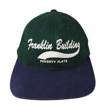 Franklin Building Poverty Flats Slideback Hat Multi OSFA Colorblock Otto