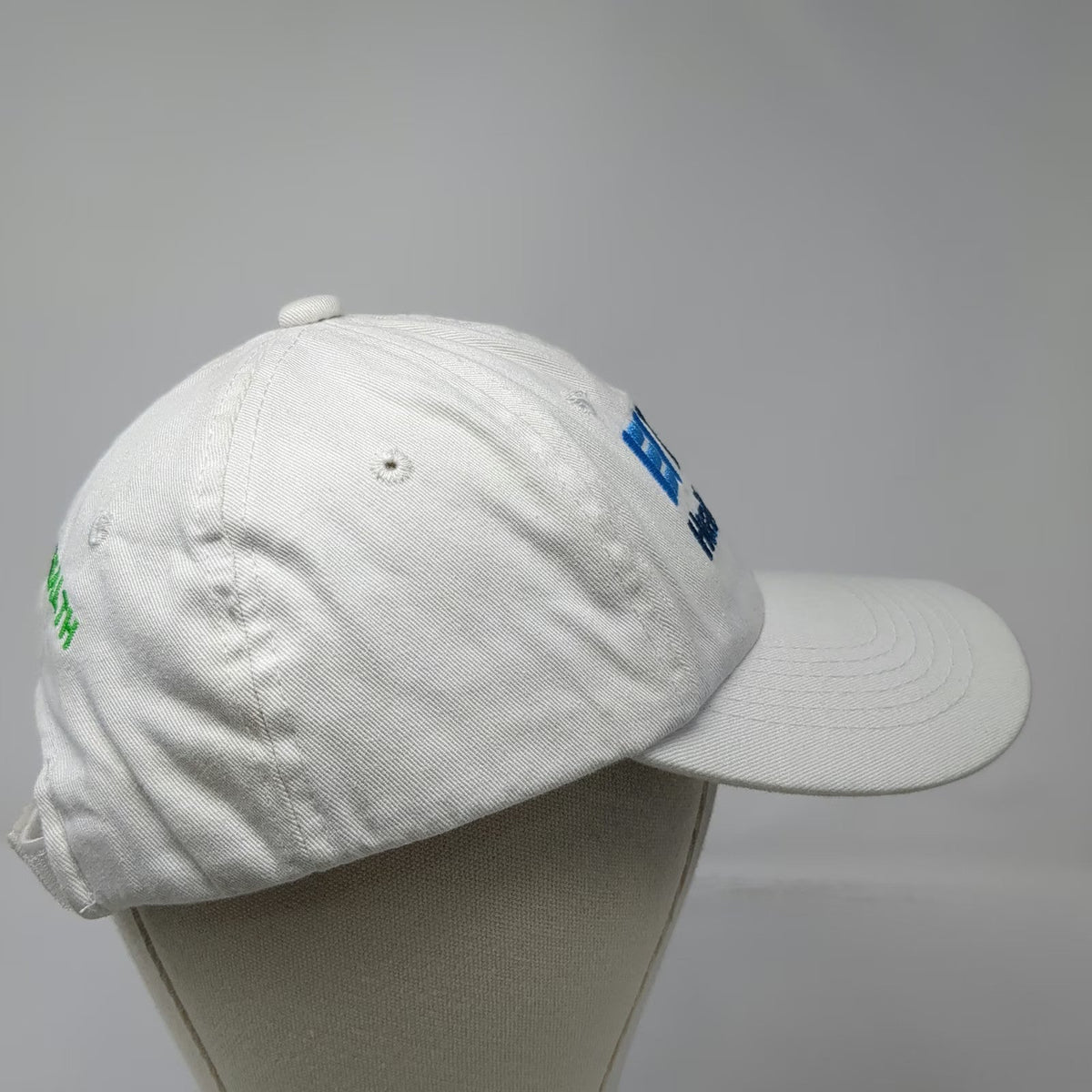 OC Baseball Cap White One Size Elliot Health System SolutionHealth Strapback Hat