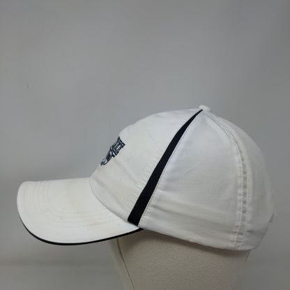 Kissimmee Oaks Golf Club Strapback Hat White OS Extreme Fit Ahead Performance