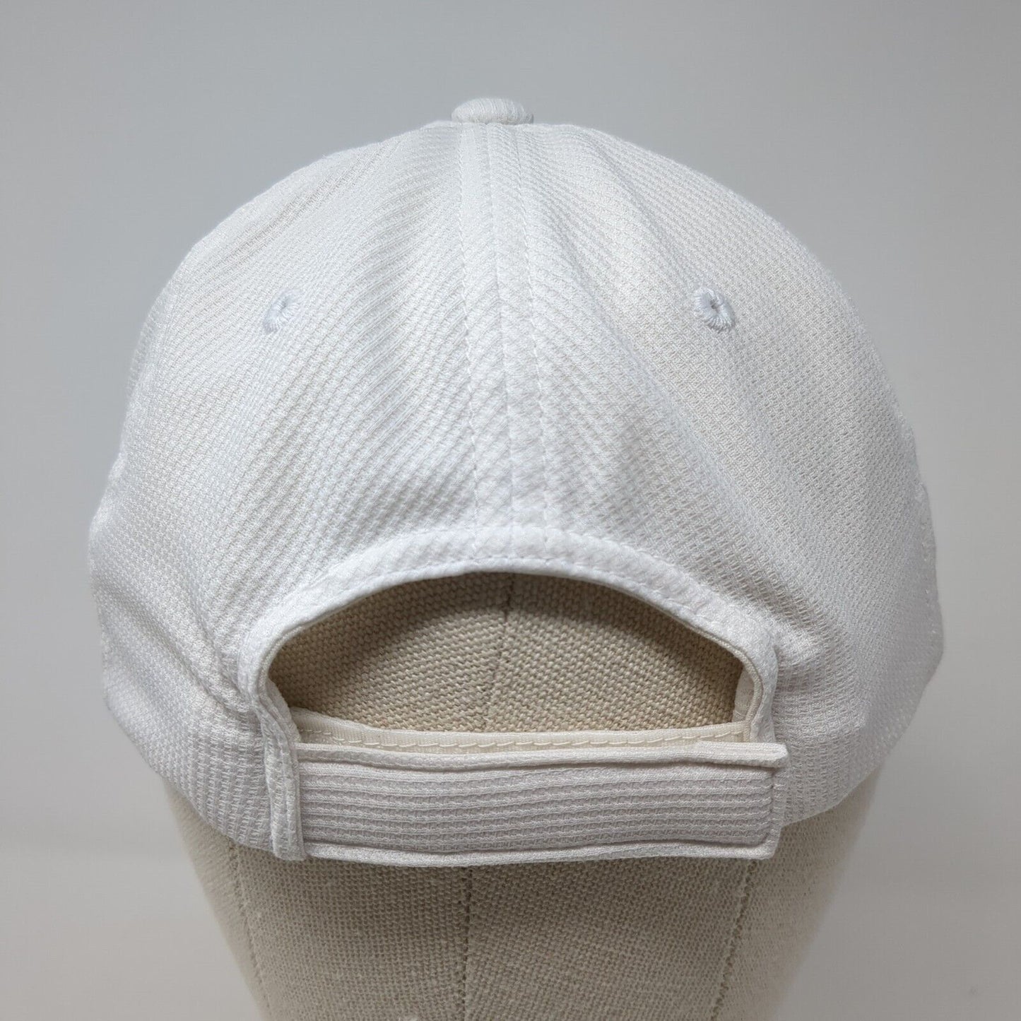 Linking Up Fore Kids Blue Cross of Idaho Strapback Hat White One Size Adjustable