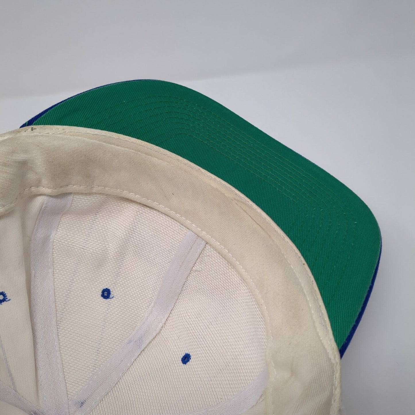 It's A Brand New Ballgame Snapback Hat Multi OSFA Striped NAPA KC