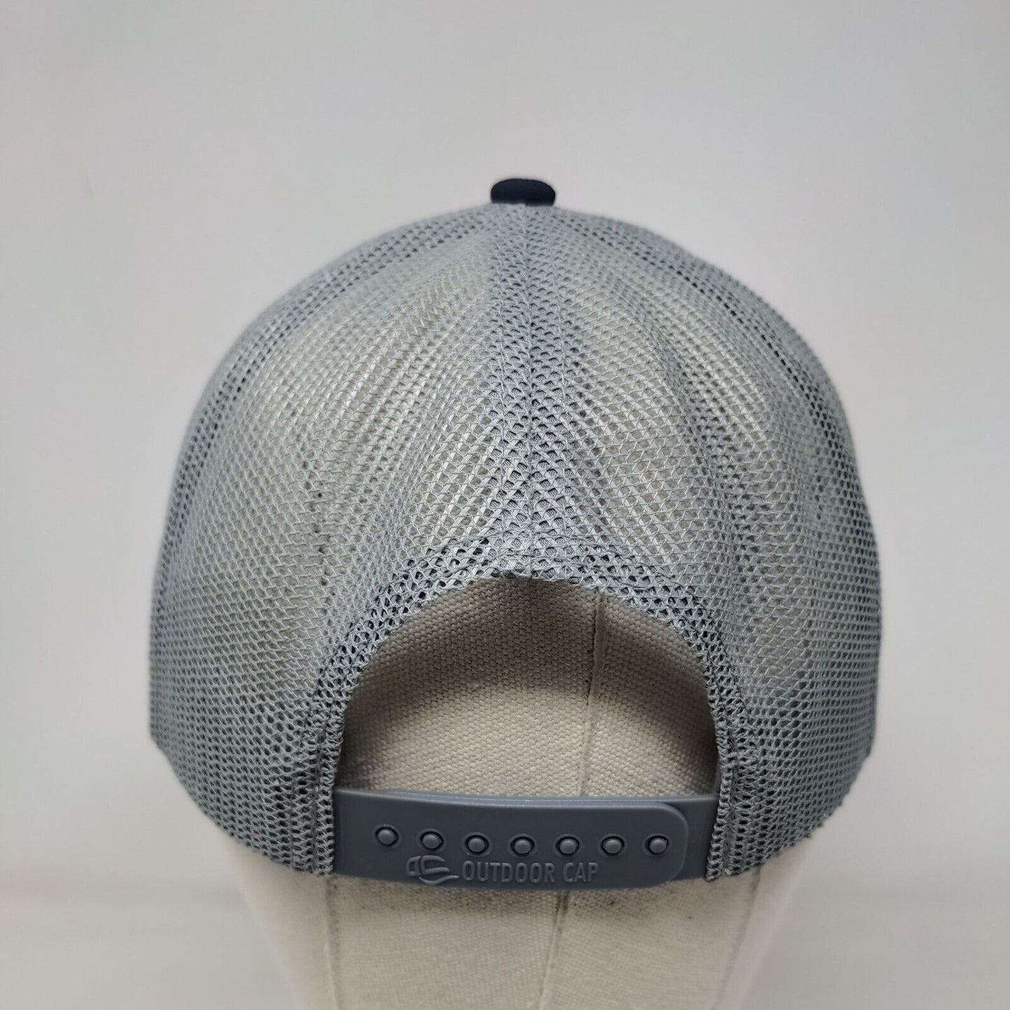 Perma-Liner Industries Snapback Mesh Back Trucker Hat Blue Adult Colorblock