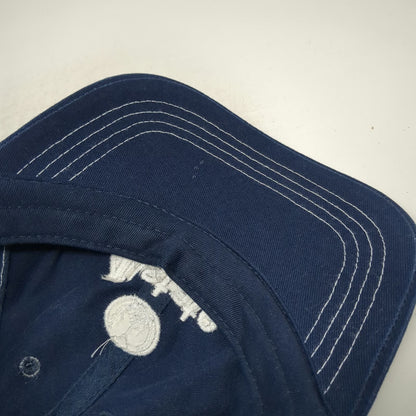 Allstate Insurance Baseball Cap Blue One Size Contrast Stitching Strapback hat