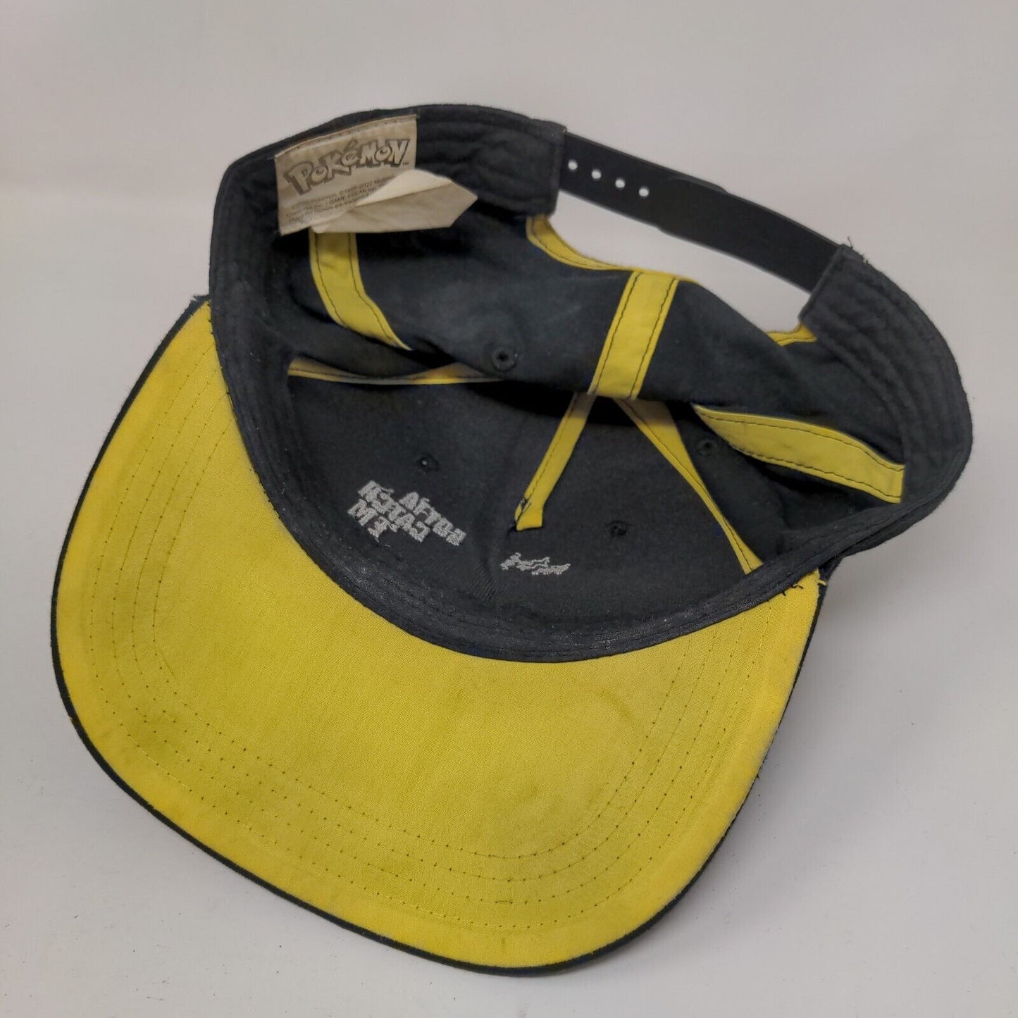 Pikachu Gotta Catch 'Em All Snapback Hat Black One Size Pokemon
