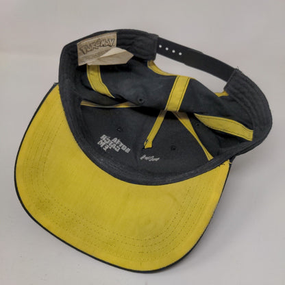Pikachu Gotta Catch 'Em All Snapback Hat Black One Size Pokemon