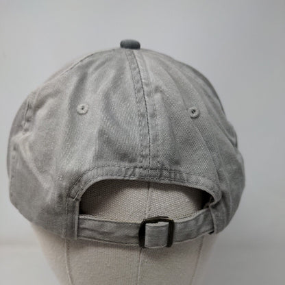 Duval St. Key West Slideback Hat Gray One Size Embroidered Colorblock