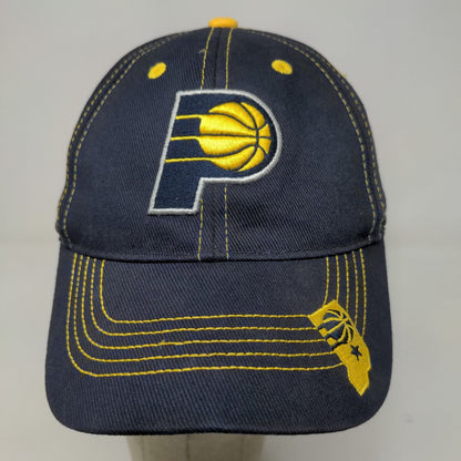 Fan Favorite Boy's Strapback Hat Blue Adjustable Embroidered Indiana Pacers Logo