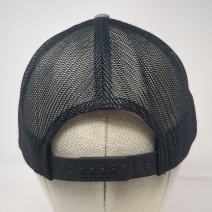 Richardson Trucker Hat Green One Size White Oil Technologies Mesh Snapback