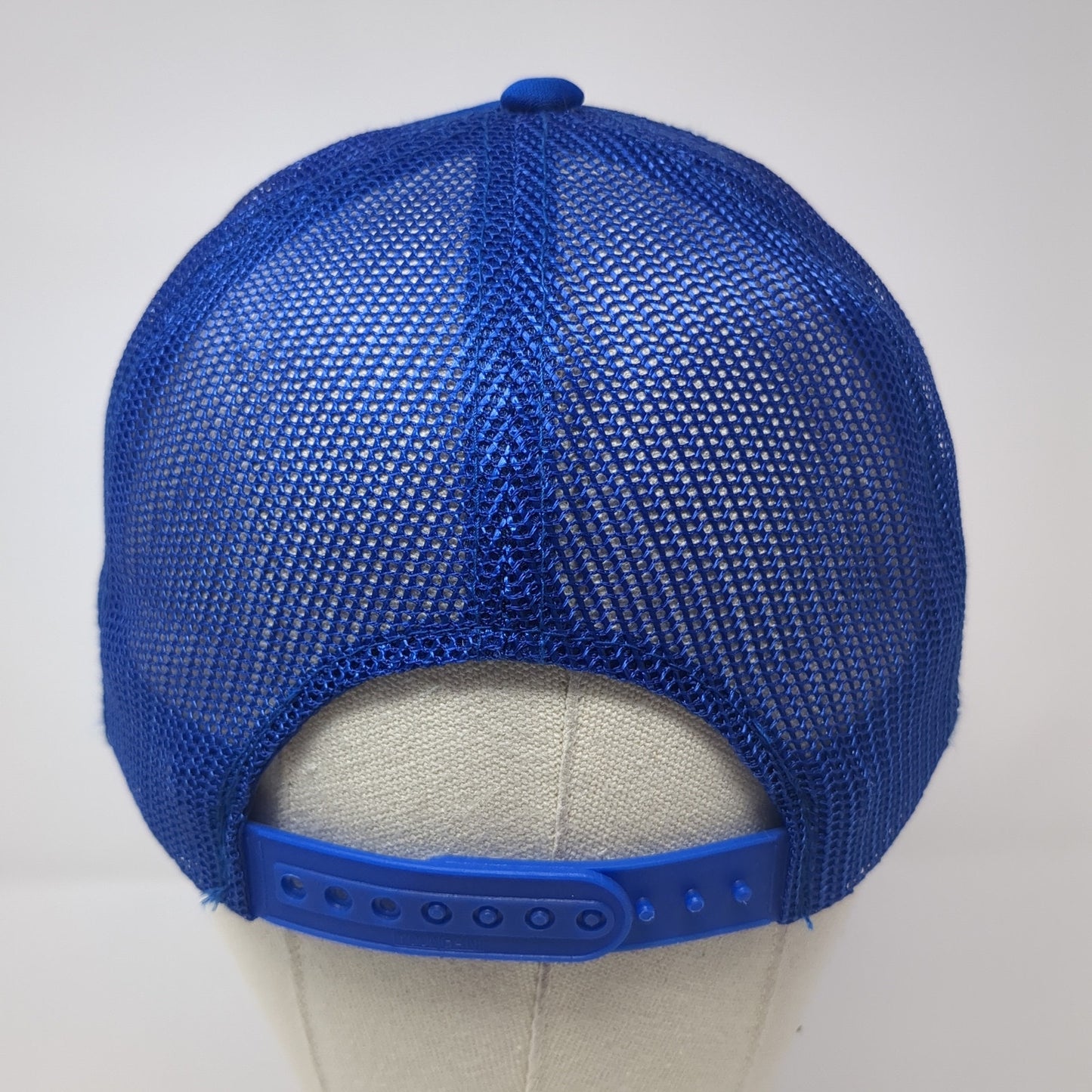 Farmers Know Best NAPA Snapback Rope Trucker Hat Blue One Size Mesh Back