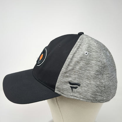 Philadelphia Flyers NHL Fanatics Cap Black Gray XL Heathered Flex Fit Hat Logo