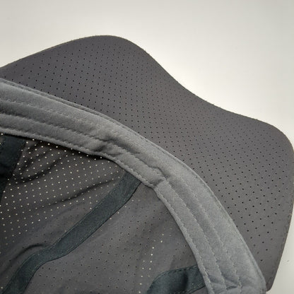 Unbranded Slideback Hat Gray One Size Adjustable Laser Cut Solid Blank