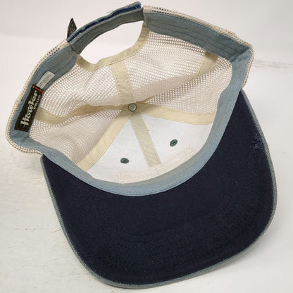 Howler Bros Baseball Cap Green Beige One Size Mesh Strapback Patch Graphic Hat