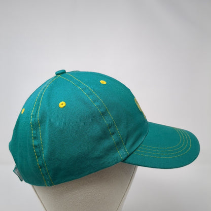 Sea Turtle Strapback Baseball Cap Blue One Size Adjustable Embroidered Mermade