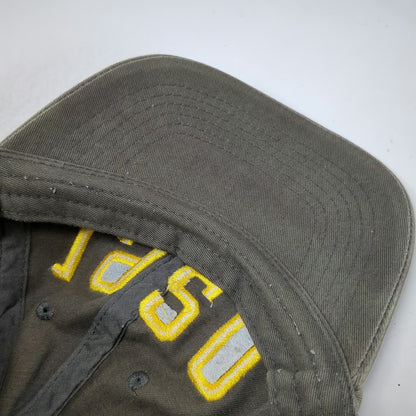 TNT Fireworks Baseball Cap Green One Size 1920 American Flag Strapback Hat