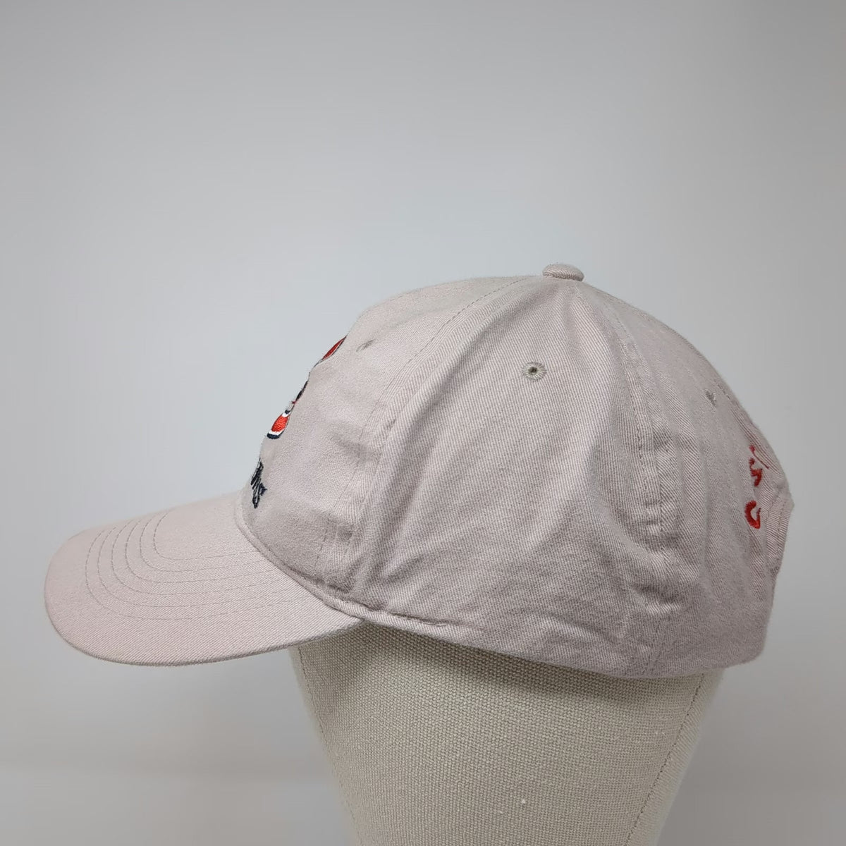 Starmedia Boise Hawks MiLB Tan Red Blue One Size Strapback Cast Party Cotton Hat
