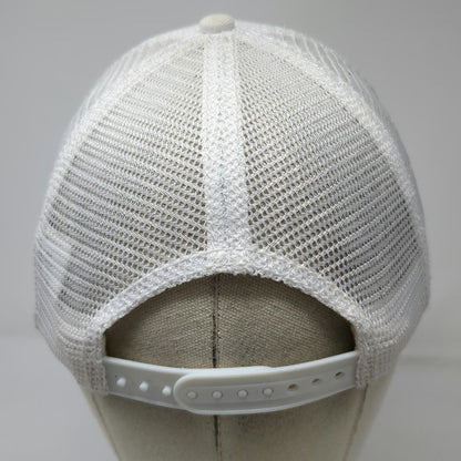 Honolua Trucker Hat White One Size Aloha Pineapple Hawaii Surf Mesh Snapback