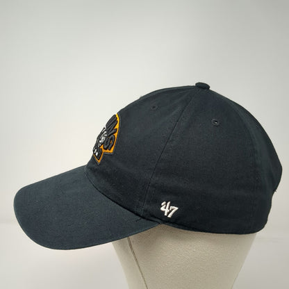 '47 Boston Bruins NHL Black OSFM Cap Strapback Embroidered Logo Cotton OSFA Hat