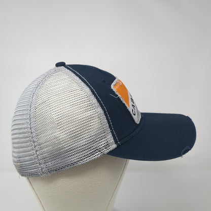 Cabela's World's Foremost Outfitters 1961 Trucker Hat Blue One Size Mesh Back